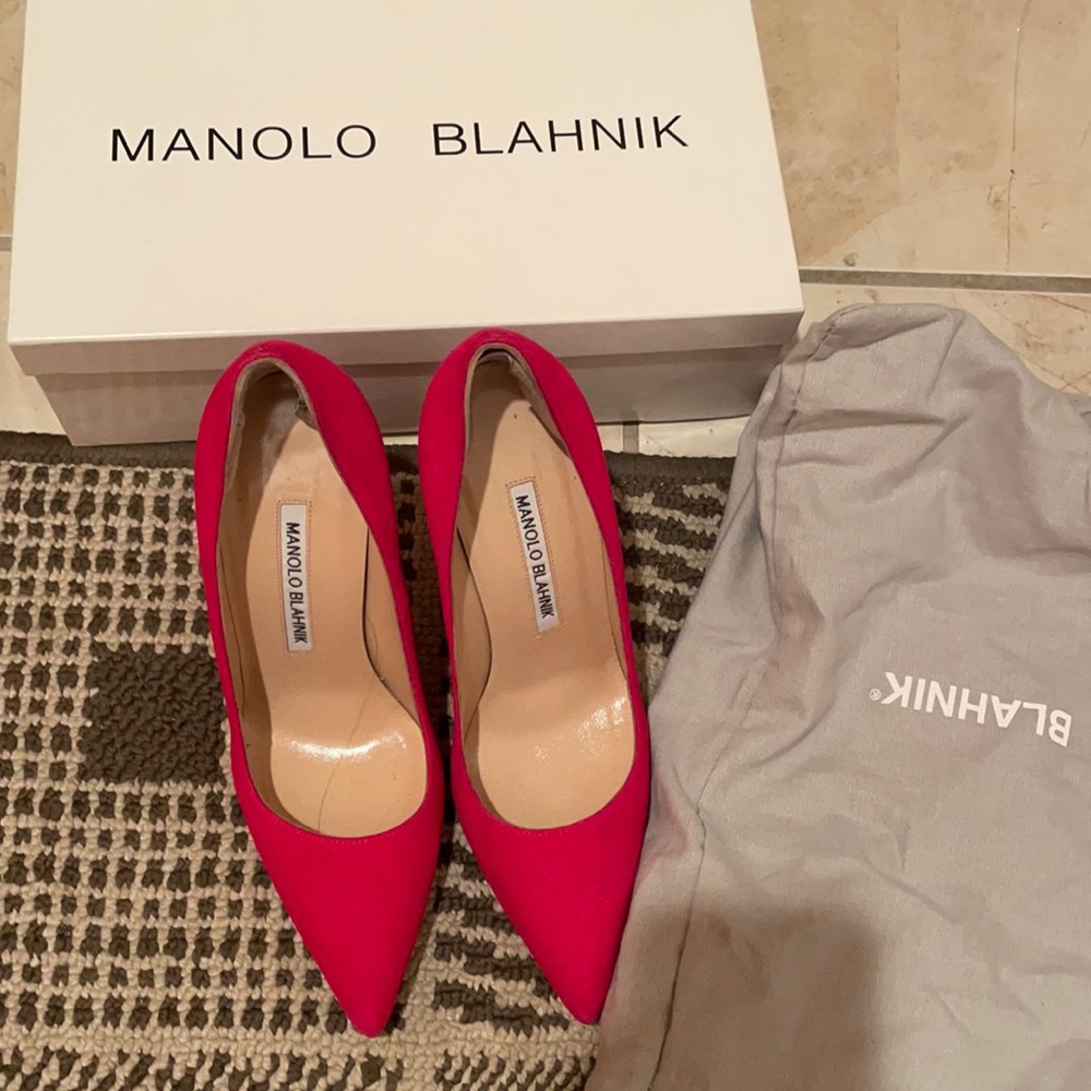 Manolo blahnik heels 34.5